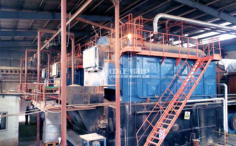 撬裝站和燃氣鍋爐間距實拍